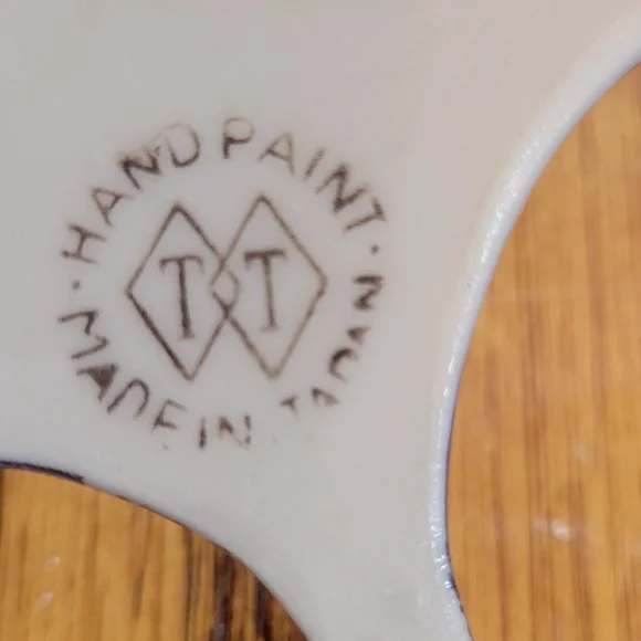 Vintage Lusterware Hand Painted Made in Japan Condiment Tray ~TT 5-piece S&P V&O - Picture 5 of 16